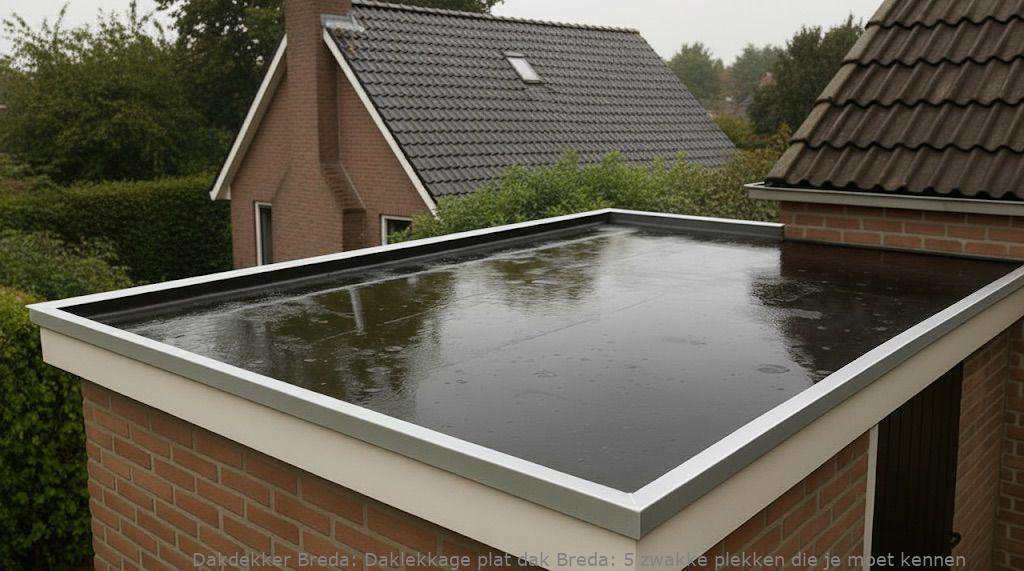 Daklekkage Plat Dak Breda